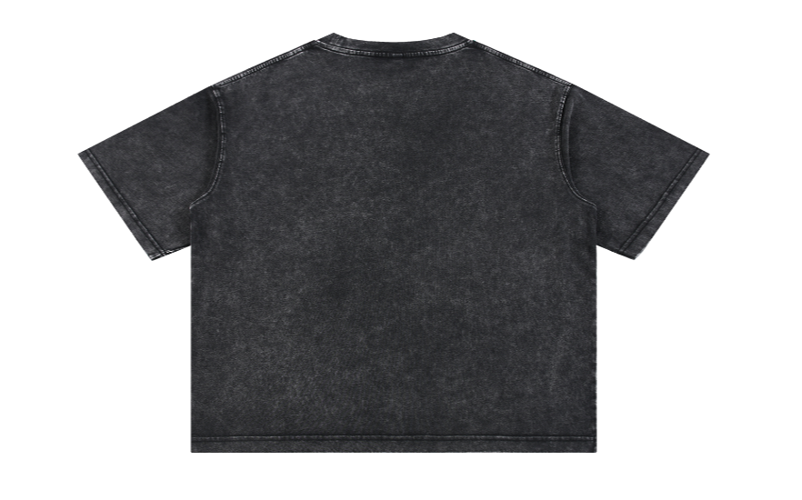 Vintage Boxy-Fit Cropped Shirt