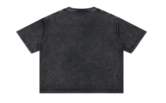 Vintage Boxy-Fit Cropped Shirt